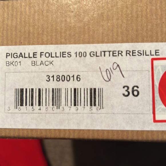 Pigalle Follies 100 Glitter Resille Christian Louboutin - Picture 9 of 9